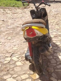 دراجه كامكو  محركها نضيف كهربائيات نضاف بس ماعده صجمات مال سلف وداجه ك...