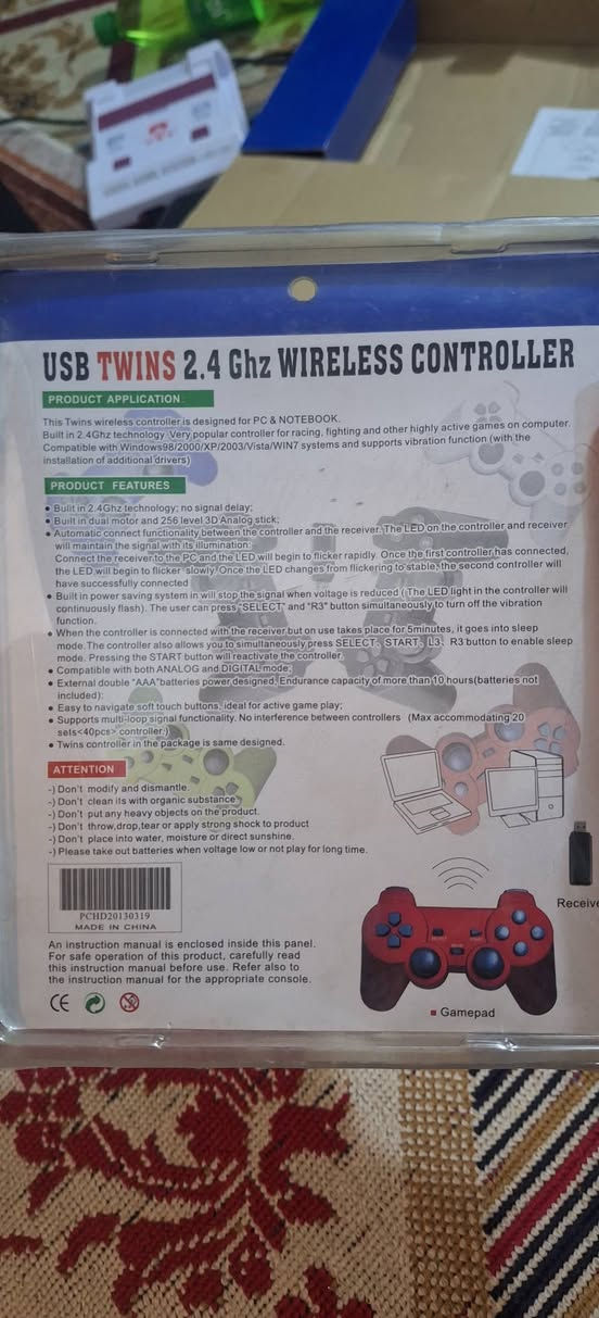 جوستكاك بلوتوث كبس شركه


**إذا كنت صاحب هذا الإعلان وتريد حذفه لأي سبب، رجاءا أرسل رسالة إلى الدعم الفني**