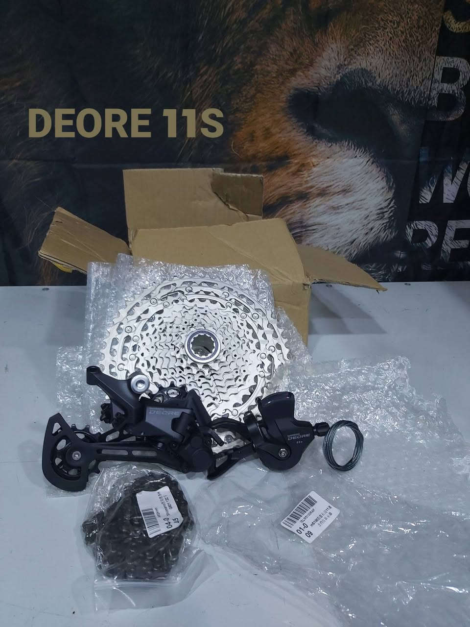 مجموعة من المستلزمات والمواد الاحتياطية للدراجات الهوائية
   ✈يوجد توصيل لجميع المحافضات ✈
كركوك مدخل سايدين حي الاسرى والمفقودين 
معرض ابو شيفان ( *********** )
