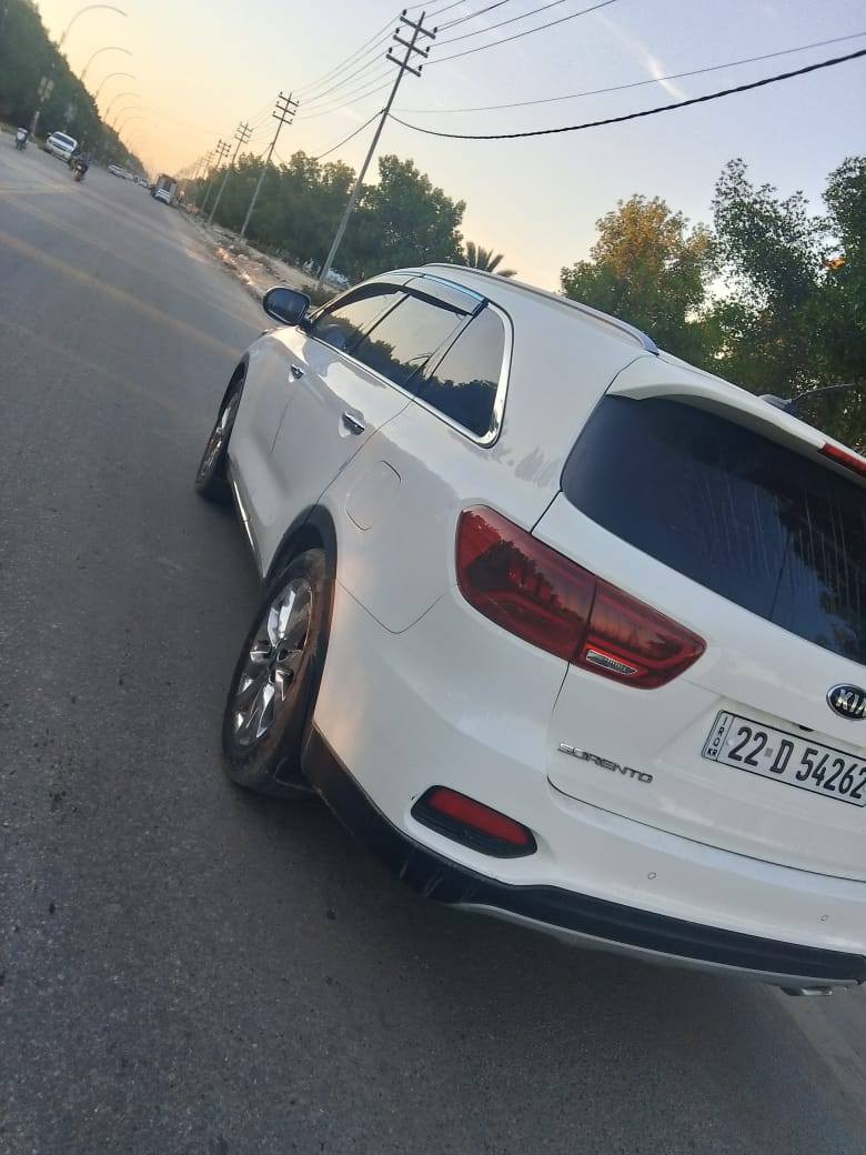 سلام عليكم سياره نوع سورنتو موديل 2019خليجي فول مواصفات عده البنرامه بصمه شاشه كامره حساسات تحكم ستيرن جهتين خمسه ويل كب شاير مري تحكم مري مري شفط كشنات كهرباي جلد 6ستندر 7راكب 3قطع تبريد دفع رباي فور ويل سنويه جديده تحويل وكاله مباشر كفاله كير مكينه حداديه تخم تاير تبريد مكفوله من ضربه او تبدي او صبغ بيه جلاتين مكانين بصيطات اثر شخوط العنوان كربلاء السعر 228بيه مجال رقم الهاتف ***********تصال  بيع فقط
