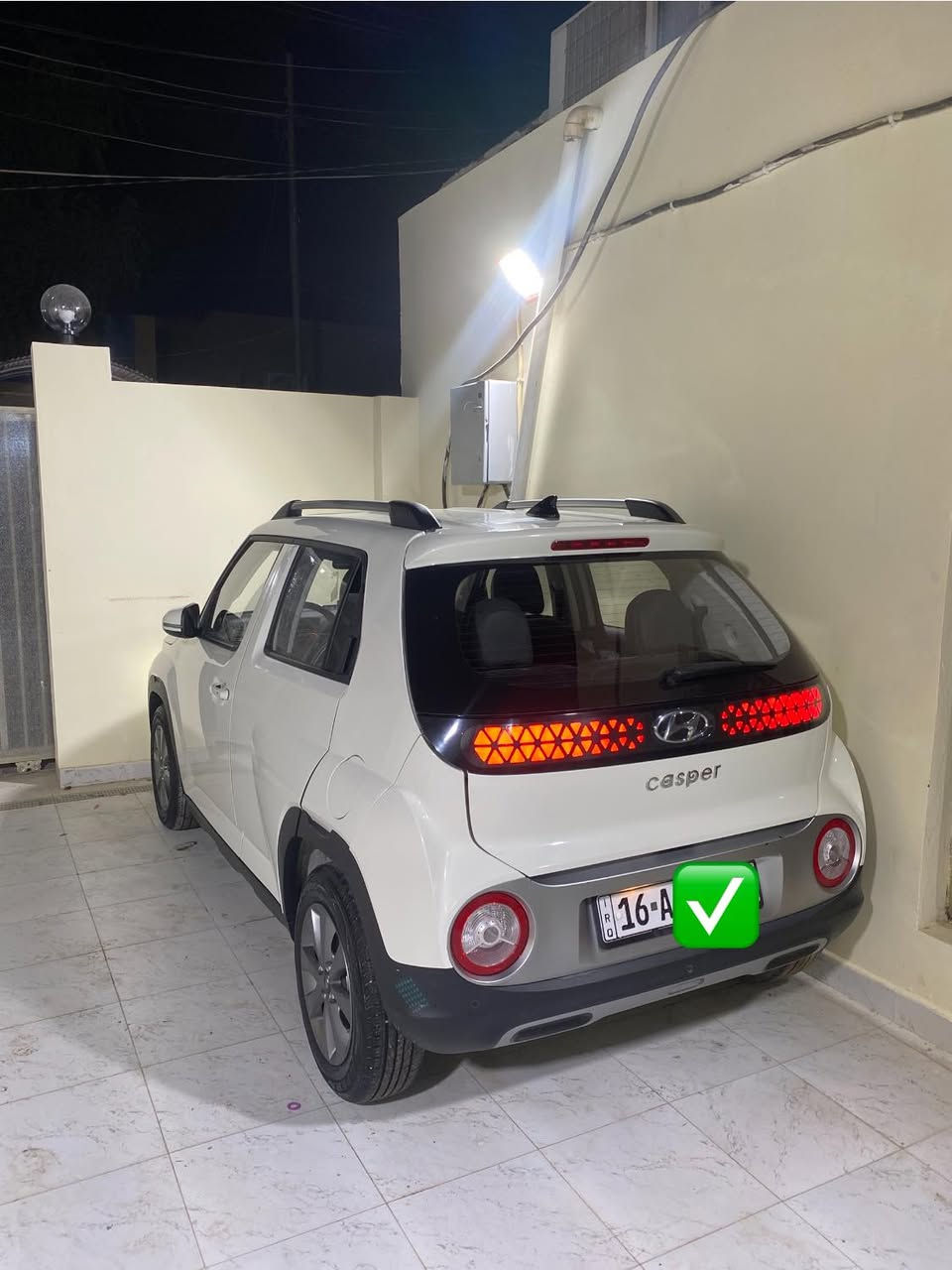 👈🏻{هونداي كاسبر 2022}👉🏻
HYUNDAI  CASPER 2022

المسافة المقطوعه :-25,000 km 
اللون :- ابيض 
الموديل:-2022
حجم المحرك 3 سلندر تيربو صاروخ 🚀 
تدفئة كراسي + تبريد 
تحكم سرعه
لايت زنون
حمالات سقف
 ويل كب 
انارة داخلة 
شاشة كبيرة 
فتحة سقف 
مرايا كهرباء 
تحكم مسجل
رادار امامي وجانبي وخلفي 
كشاف 
5 وضعيات قيادة 
بصمة 
تشغيل عن بعد 
كامرة 
اشاره بالمرايا 
حساس تجاوز
حساس خلفي
قيادة الية 
تحديد مسار
 السعر:-100 ورقة  💵 بلاش وبيها مجال

مرقم قادسية بأسمي تحويل مباشر 

مكاني ديوانية بالمركز 
*********** واتساب فقط 
*********** اتصال فقط 

حادثها تبديل جاملغ امامي وقبق الجنطة بدون ايرباك بدون دواخل
