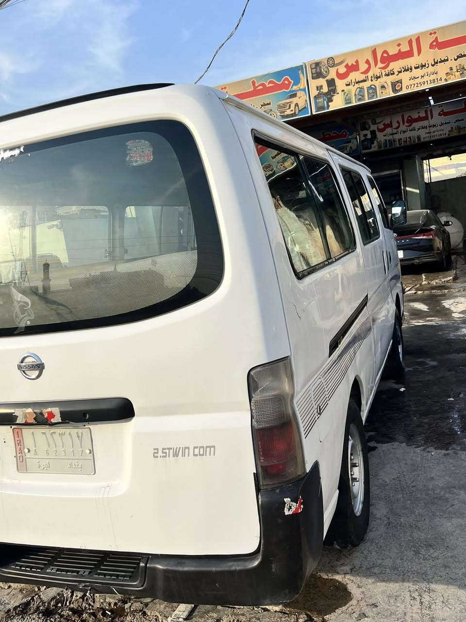 نيسان. موديل ١٠   دوشمه جديده   صدر جديد امامي خلفي  تخم تاير جديد  مصفره هيه وغرماتت. تحويل ثاني يوم  ملاحضه سياره دخن. يعني بيع   #كايمه ملاحضه غير متوج. بلفيس 
ورقم صاحبه السياره *********** 
عنوان السياره بعداد
