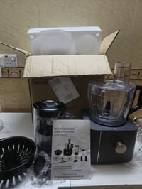 محضرة طعام مع خلاط كامل مع ملحقاتها بال كارتون للتواصل واتساب 07739852...