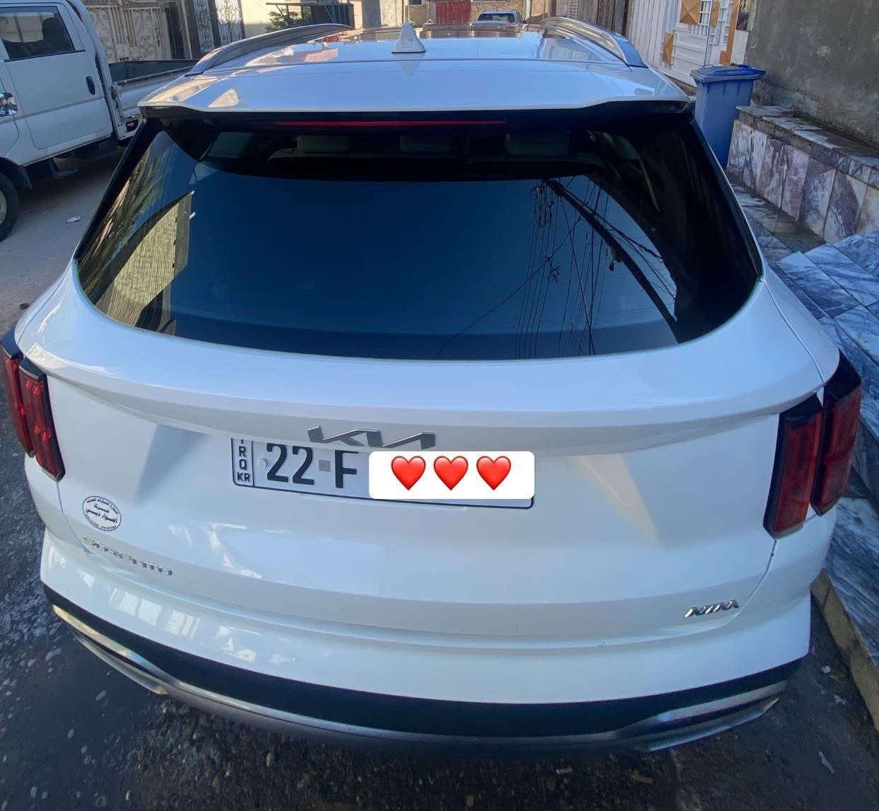 سورنتو 2023خليجية
ستة سلندر
فول مواصفات1/1
داتاشو
بنوراما
كراسي كهرباء
شاشة متصلة
كير ماوس
بصمة
سايد بريك دكمة
بردات
صندوك كهرباء
كامرك خلفية
مري شفط
حساسات
شفتات ستيرن
***********
