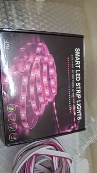 شريط الإضاءة LED الذكي بطول 15 متر و20 متر🌈 🔹 إضاءة RGB متعددة الألوان...