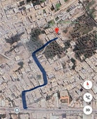 هيكل غير مسقف • بستان كاظم الحداد • ١١٥م