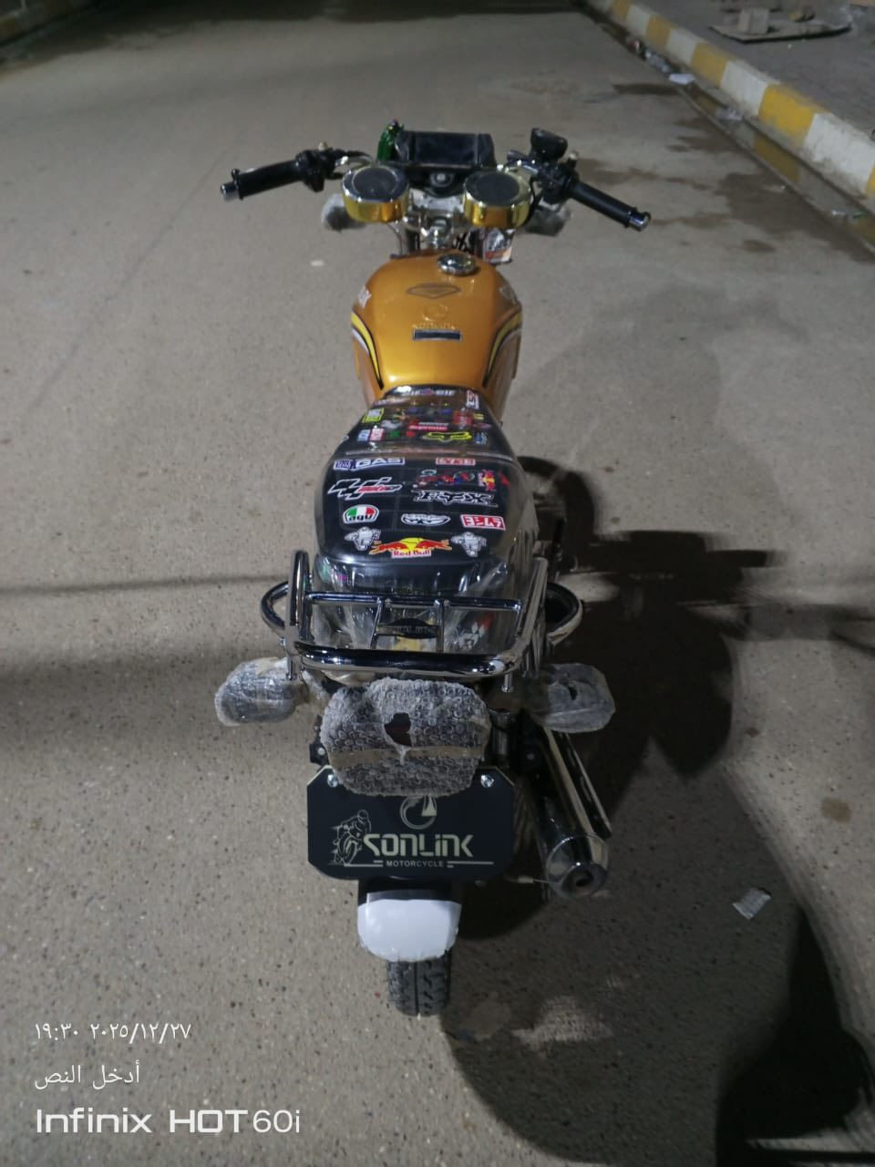 السلام عليكم دراجه للبيع أيراني تايكر 5كير موديل 2025السعر750///***********
