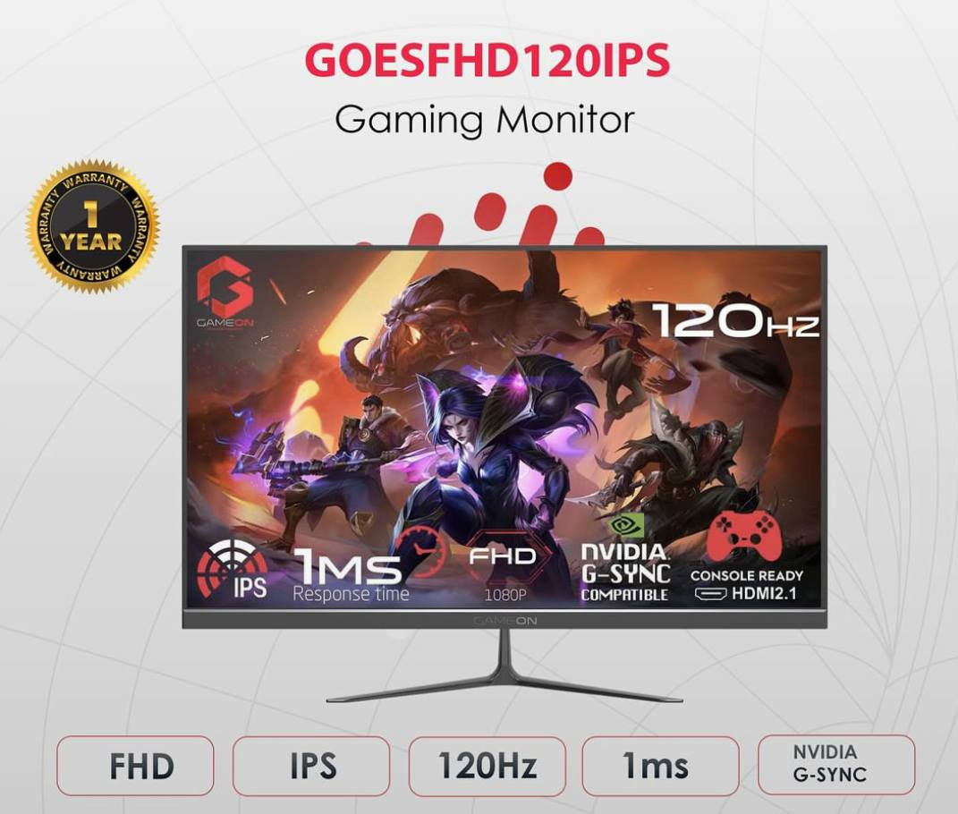 ✅ الحجم: 27 إنچ
✅ النوع: IPS (ألوان واضحة وزوايا رؤية واسعة)
✅ الدقة: FHD 1080p
✅ معدل التحديث: 120hz (سريعة جداً للألعاب)
✅ تدعم HDR
✅ استجابة سريعة – مناسبة للألعاب التنافسية
✅ تصميم عصري وحواف نحيفة

💰 السعر: (160الف)

📩 للتواصل خاص 
مكاني الموصل


**إذا كنت صاحب هذا الإعلان وتريد حذفه لأي سبب، رجاءا أرسل رسالة إلى الدعم الفني**