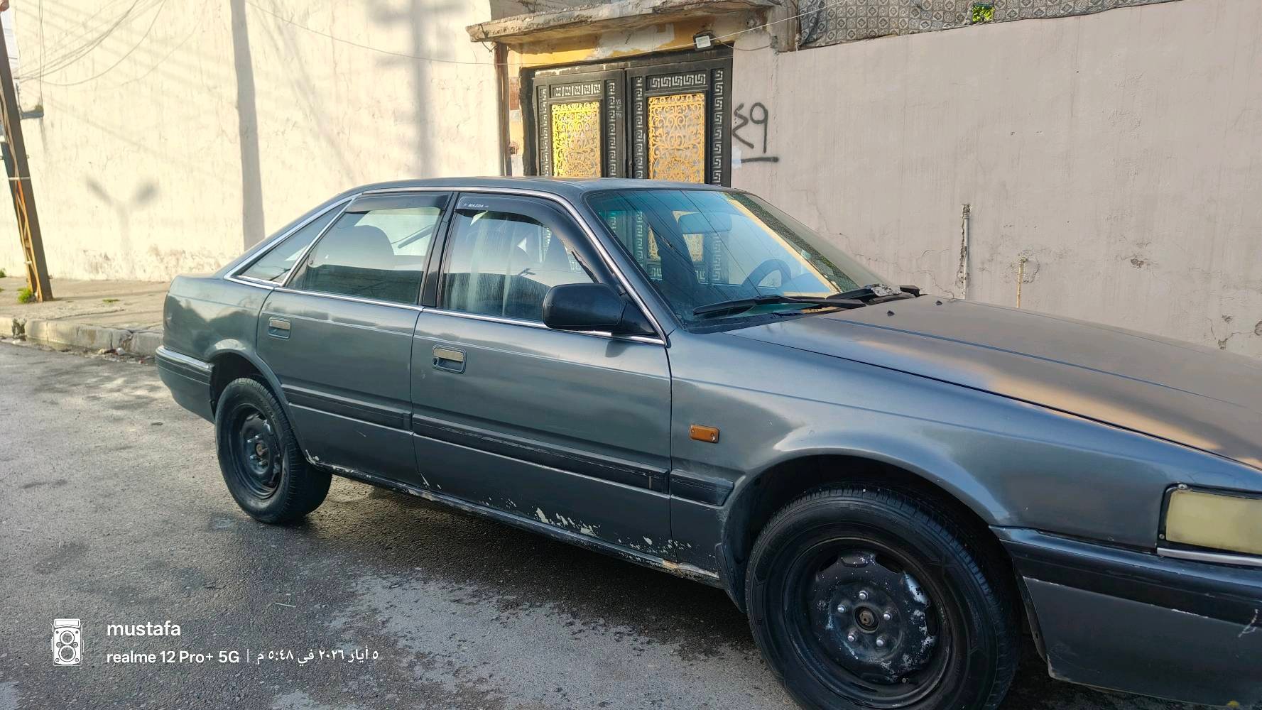 مازدا 626 موديل 89 محرك 8 بخ كير عادي شرط الكير والمحرك  رقمها نينوى الماني سنوية عظم لغاية 28 كوبون بانزين بيها بس متوقف صارله شهر
السيارة مصبوغة حزام وشرط التحويل  فقط بدون وكالة وسعرها 28 مكانها موصل الايسر
للاتصال
***********
***********