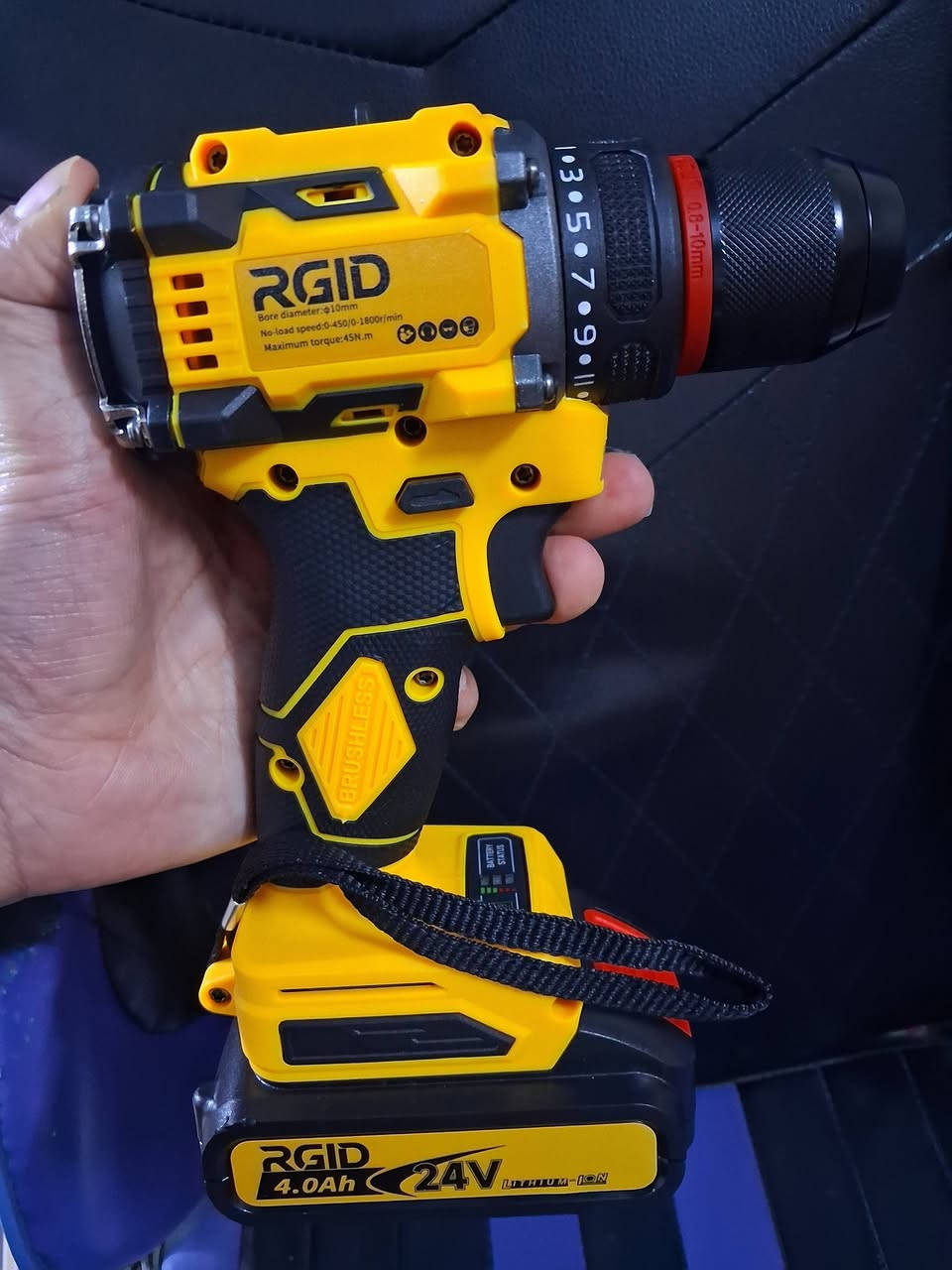 دريل شحن همر فتح وشد باله غير مستخدمه برشلز ملفات نحاس عزم جدا قوي يثقب حايط حديد كونكريت مع بطاريات اثنين ليثيوم انتاج جديد السعر قفل 35الف وتوصيل مجاني كل العراق


**إذا كنت صاحب هذا الإعلان وتريد حذفه لأي سبب، رجاءا أرسل رسالة إلى الدعم الفني**