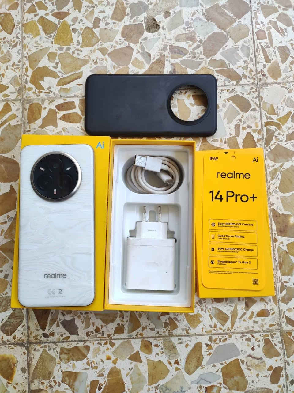 ريلمي 14برو بلس غني عن تعريف
ذاكرة 512
رام 12+14
زوم120x
بوبجي 90فريم 
ضهر متغير الوان 
كاميرات دقة فول 
سعره 450 بيع فقط


**إذا كنت صاحب هذا الإعلان وتريد حذفه لأي سبب، رجاءا أرسل رسالة إلى الدعم الفني**