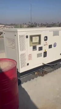 مولد بيركز انكليزي 45 kva  ساعات التشغيل 170 ساعه تعتبر زيرو  باقي الت...