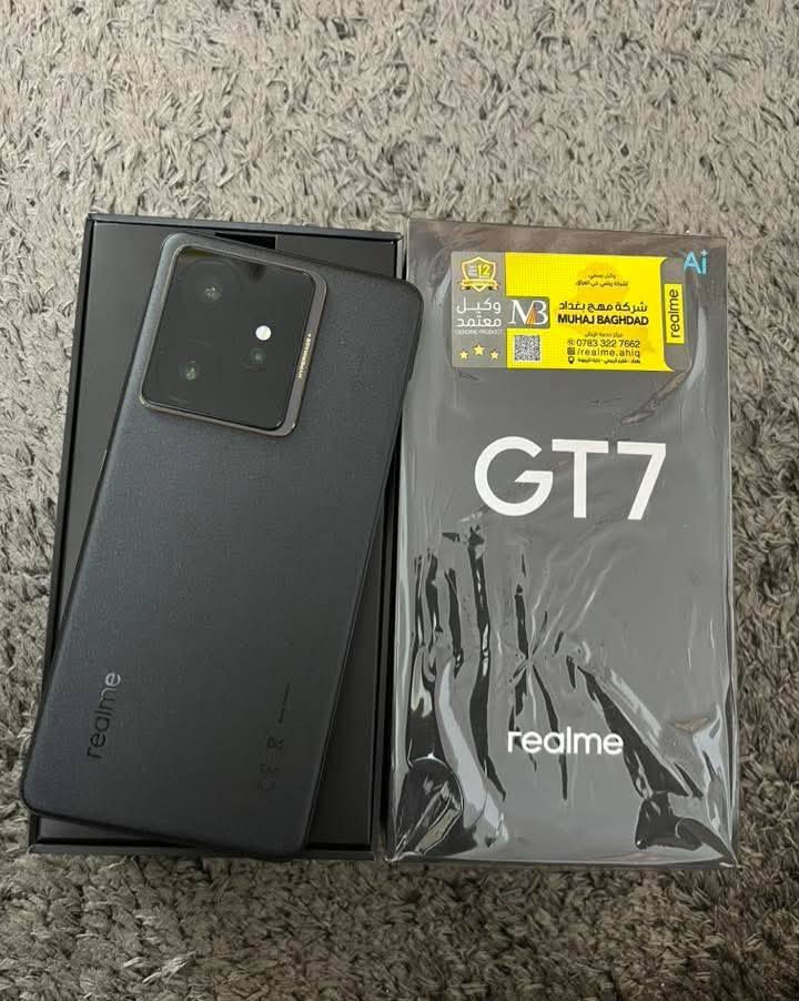 سلام عليكم 
ريلمي gt7 لون اسود نضافة 100٪ ذاكرة 512 بطارية 7000 شاحن 120v ببجي 120 فريم ملحقاتة كاملة بيع او مراوس سعر (650) الف عنوان (ناصرية مركز)  
*توصيل غير متوفر


**إذا كنت صاحب هذا الإعلان وتريد حذفه لأي سبب، رجاءا أرسل رسالة إلى الدعم الفني**