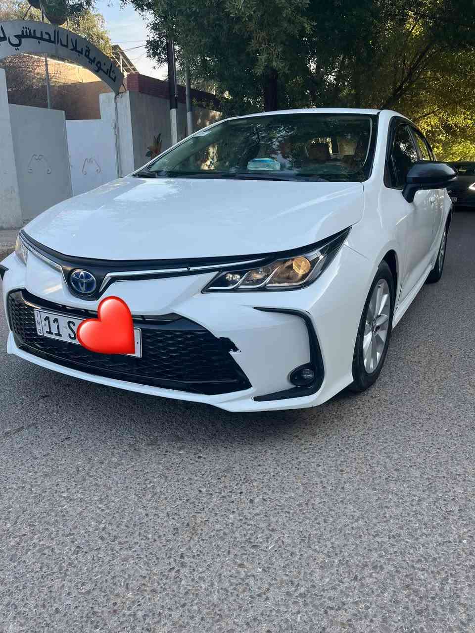 سلام عليكم من رخصه الادمن الطيب عندي كورلا هايبرد صيني شكل الخليجي بغداد بأسمي السياره موديل ٢٠٢٢ الوجبه الاولى ام العلامه الزركه ماشيه ٥٧ الف كيلو السياره جاهزه ومابيها نقص مكاني بغداد الرصافه مراوس او بيع ب١٣٠ وبيها مجال وتفاصيلها بلسونار بنهايه الصور نشرته اسف ع اطاله وهذا رقمي
 ***********
