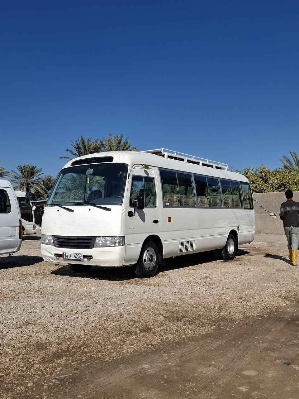 سلام عليكم كوستر لبيع 2007
مكينه كير حداديه خير من الله
بيه منضومه غاز تبري جديد 
اكسل بيه ونه خفيفه سياره جاهزه مكان سياره بابل
ابو غرق سعر ٢٠٠وبيه مجال حك جيه رقم بصره نكليزي
***********
