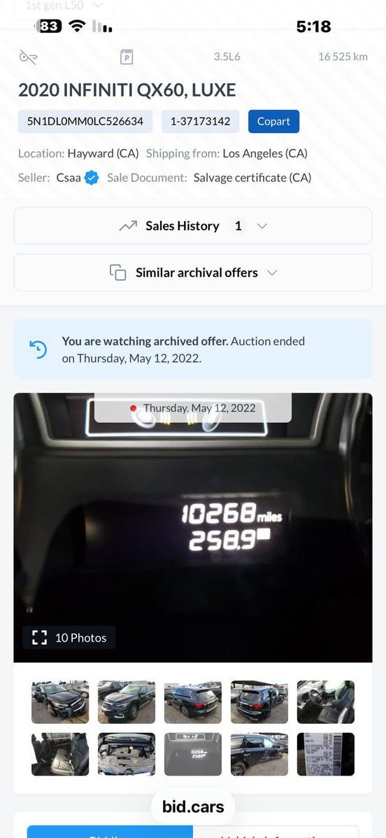 اسلام عليكم نيسان انفنتي كيو اكس 60موديل 20 فول للخير بدون اي نواقص جاهزهه بدون اي نواقص اترايك اخر العالم مكان السياره بغداد الغزاليه سعر 170ترهم مراوس شعدك دز خاص مكينه سته ياباني السياره وارد امريكي ضرر دوسه فقط صبغ جاملغ خلفي حداديه كير مكينه تايرات تبريد مكفولات ***********
