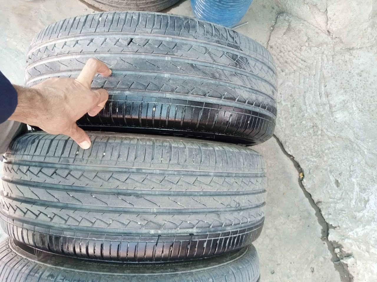 تاقم تایەی 225 60 15 برای لۆک🔥
تاقمێ تایەی 225 60 15 لۆک لۆک 25 رۆژ بەستراوە
بەشەرتی هەموو شتێک بۆ فرۆشتن ئاڵتونی بازار 
***********
***********
