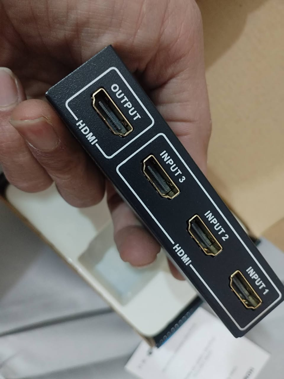 جهاز موزع HDMI مال بلازمات 3×1
السعر ٥٠٠٠ على اول تم


**إذا كنت صاحب هذا الإعلان وتريد حذفه لأي سبب، رجاءا أرسل رسالة إلى الدعم الفني**