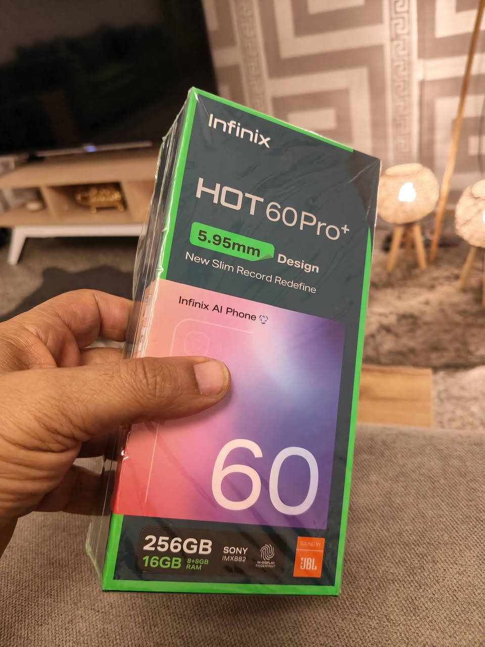 هوت 60 برو بلس ذاكرة 256 وعشوائية 16 جهاز استعمال كم يوم جديد بعده غراضة كاملة للبيع بسعر 230 الف بدون عملة مكاني بغداد ***********
