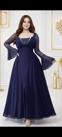 فستان تحفة • صناعة مصرية • فري سايز ٥٠-٧٠كغ