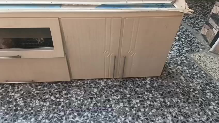 كاونتر مرمر داخل المنيوم  ***********
