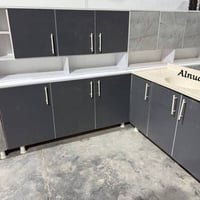 كاونتر MDF • متر ونص • سنك متر و٢٠ مرمر