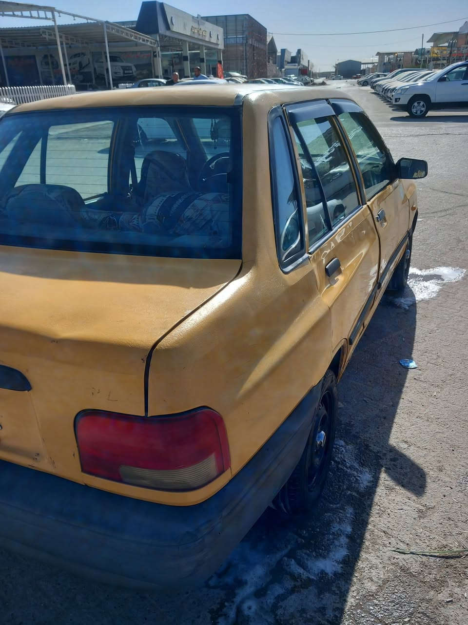 السلام عليكم سايبا للبيع مديل ١٥ رقم انكليز بغداد مصفره هيئه وغرامات السيارة مضروبه جنطه ومعمره راعيهة يمي مداور ثاني يوم السعر ٢٢وبيه مجال ***********مكاني نجف
