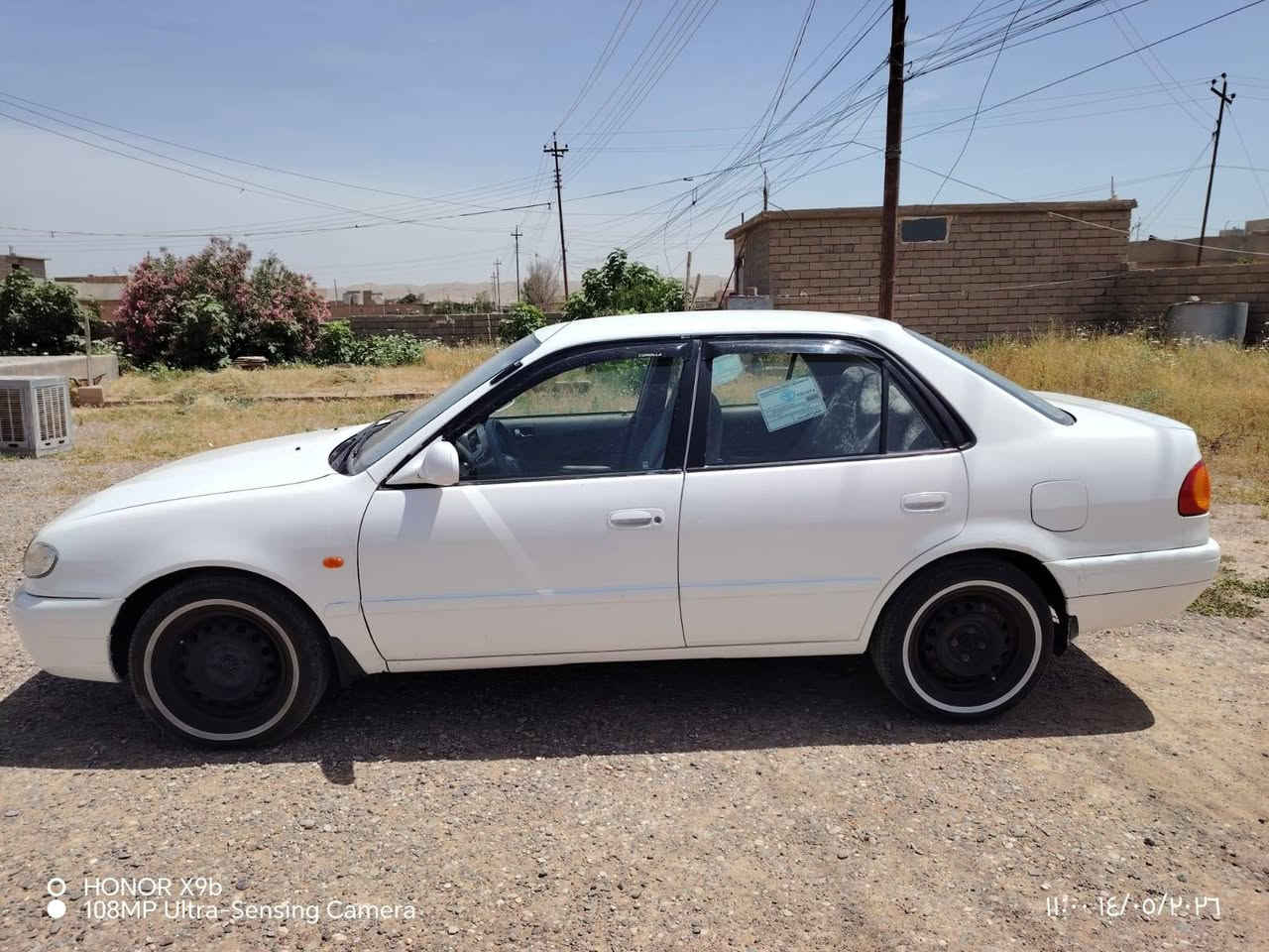 السلام عليكم سياره كورولا موديل 2000 رقم أربيل دولي تبريد تدفئا كلو شغال صبغ حزام محرك كير كلو شرط السعر ٦٤ وبيهة مجال قليل *********** العنوان الشرقاط
