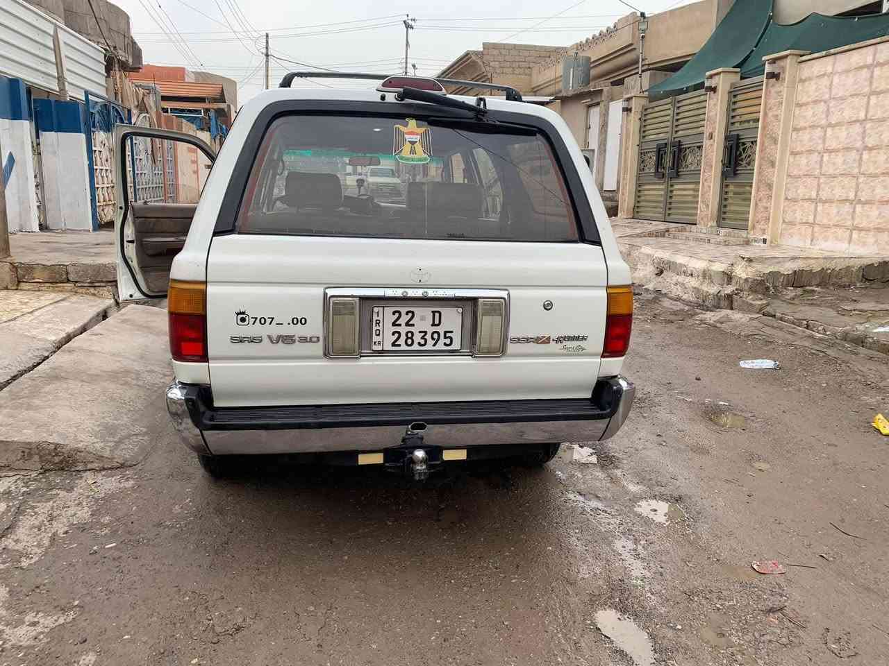 تويوتا فور رنر للبيع موديل 1995 للبيع قطره صبغ مابيها وبلا ضرر كير ومحرك بلادي مامحور  v6 3000 كير توماتيك وجامات كهرب قفل مركزي سياره بلاديه وشرعيها بل موصل تحويل السعر 65$ بيها مجال ***********

