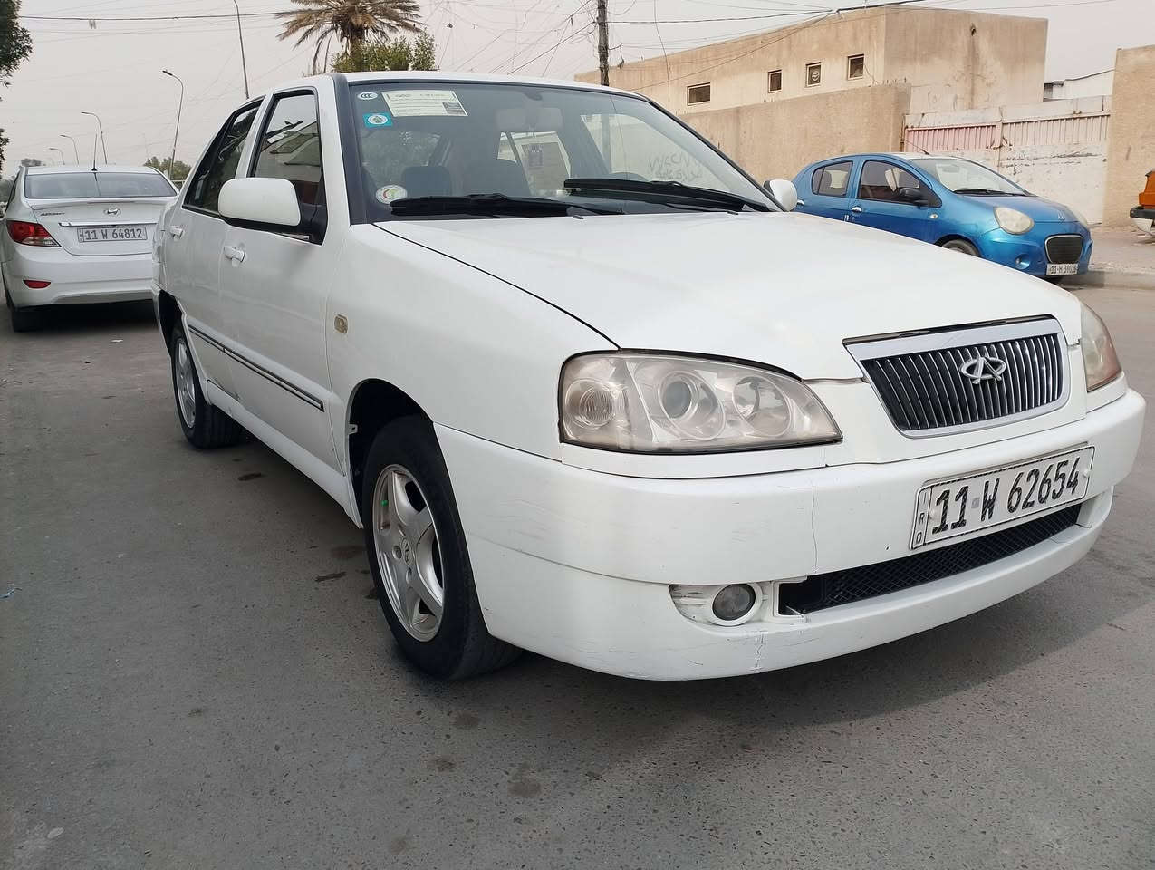 السلام عليكم للبيع شيري كوين 2010 كير ومكينه خير من الله تبريد شغال السياره لا ضربه ولا صبغ ولا تبدي السياره ماشا 103 باسمي ابيع شرط التحويل المكان بغداد حي القاهره السعر35 وبيها مجال قليل الرقم ***********
