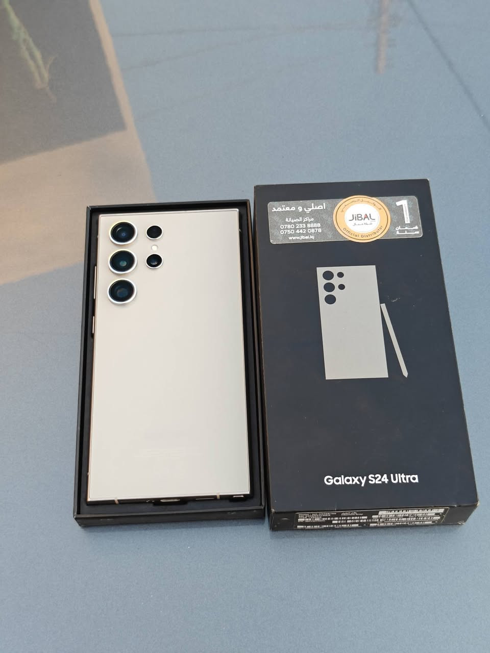 Galaxy  S24 ultra 
 نرخى 975 هه زار  
زاكيره 256 رامى 12
 خاوينى 99% 
كامل ئه شيا  زه مان جيبال 
 بي عه يب  و نه كراوه به زه مان 2رؤژ
گه ياندن هه يه 
شوين كركوك 
***********
***********
------------------------------------------------------------------------------------
سعره  975  الف 
ذاكره 256  رام 12
 نظافه 99% 
 غراضه كامل ضمان جيبال
  مابيه عيب خطين  و مامفتوح  بضمان يومين الفحص
متوفر توصيل
مكاني كركوك
***********
***********
