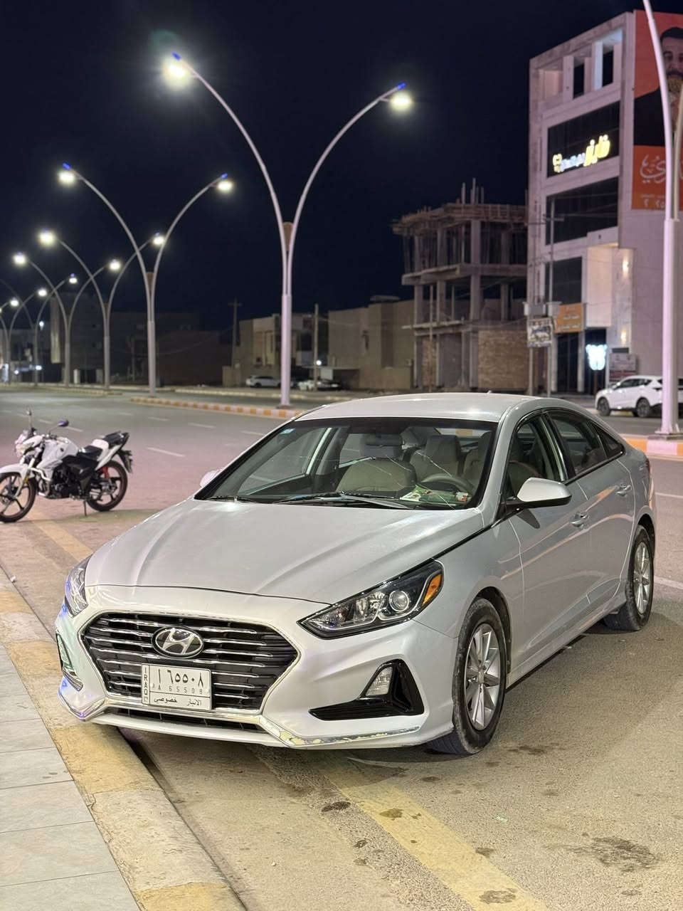 السلام عليكم
سوناتا 2019 أمريكي 
رقم أنبار بأسمي 
تحويل مباشر 
ضرر جاملغ وربع البنيد بدون دواخل 
سعر 138 بيها مجال قليل 
سعر مال 2015 بيع سريع 
***********
