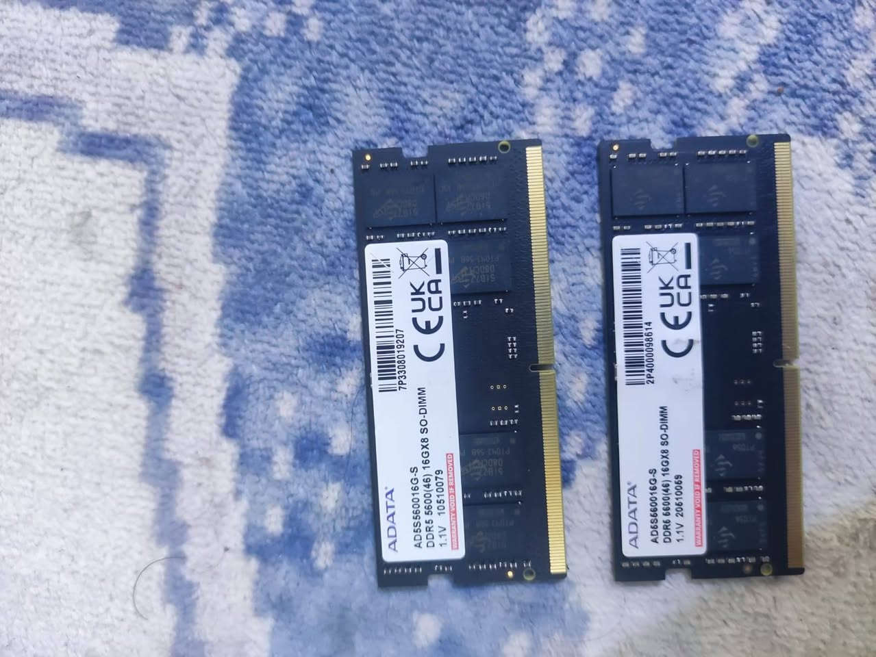 السلام عليكم رامات مثل ما موضح بالصورة DDR4 +DDR5
8+16 للاستفسار ادخلي خاص


**إذا كنت صاحب هذا الإعلان وتريد حذفه لأي سبب، رجاءا أرسل رسالة إلى الدعم الفني**