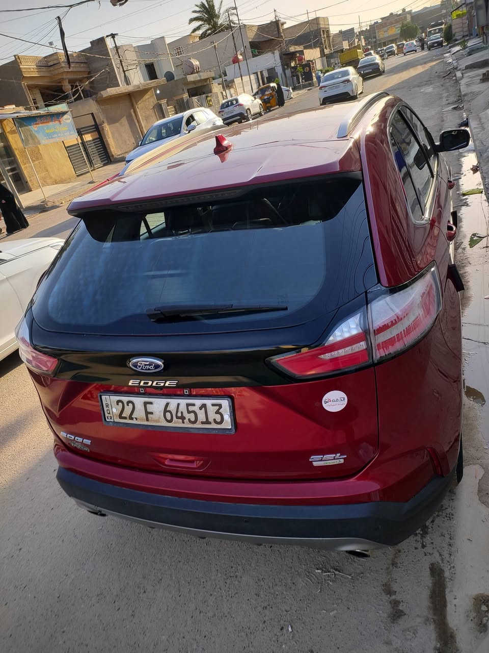 فورد ايدج   SEL 2019 للبيع فقط
السعر 175$  وبيها مجال بسيط / مكاني بغداد 
وارد امريكي صور الحادث مرفقة / دعامية امامية و جاملغ السائق مصبوغات بدون ايرباك 
رقم الشاصي 2fmpk3j92kbb99797
بيها بارد صغير بالابواب 
ماشيه 67 ميل قابل للزيادة 
حجم المحرك 2000 ايكوبوست
4 سلندر 250 حصان 
رقم اربيل باسمي تحويل مباشر 
السيارة مال جناي نظيفة مابيها نواقص 
مواصفاتها 
🟢شاشه دشبول ديجيتال.
🟢كامرة خلفيه 
🟢كير ماوس.
🟢سايد بريك كهربائي .
🟢بصمة تشغيل و ابواب 
🟢تشغيل عن بعد 
🟢اوتو ستوب.
🟢رادار امامي وجانبي و تحديد مسار 
🟢كشنات جلد .
🟢تدفئه بالكشنات الامامية 
🟢كشنات كهرباء.
🟢حساس مطر.
🟢الجنطة تفتح بالرجل
🟢نظام قيادة Sport .
🟢شحن وايرليس
🟢اندرويد اوتو /ابل كاربلي
🟢التحكم بالتبريد منفصل بين السائق و الراكب 

للتواصل عبر الاتصال او واتس اب على الرقم ***********
