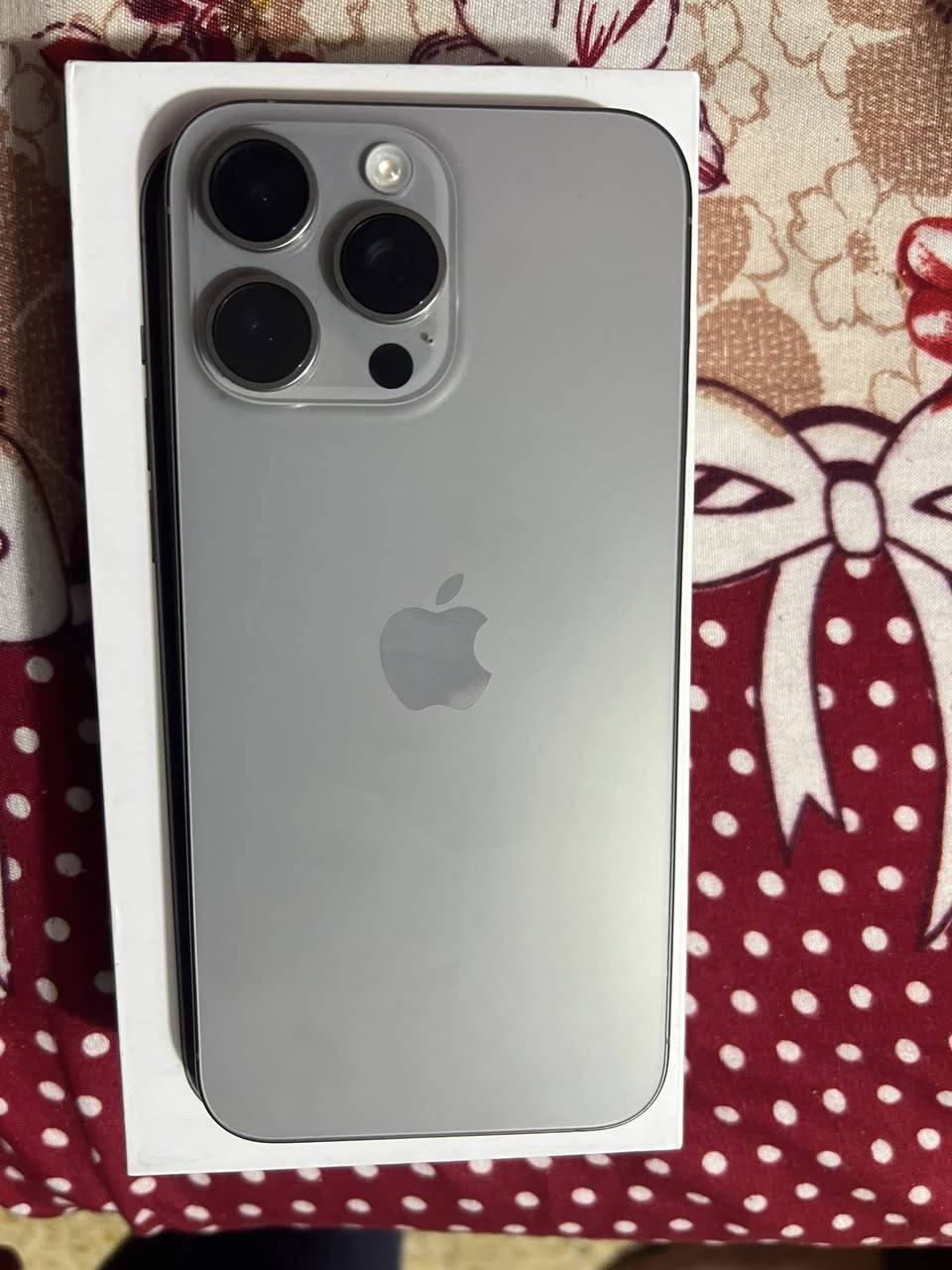 سلام عليكم 15برو ماكس بطاريه 95ذاكره 256.  الجهاز ماستر ستعمال قليل وتر كفاله من الشخط 
السعر 1200وبي مجال شي بسيط 
خاص مفتوح


**إذا كنت صاحب هذا الإعلان وتريد حذفه لأي سبب، رجاءا أرسل رسالة إلى الدعم الفني**