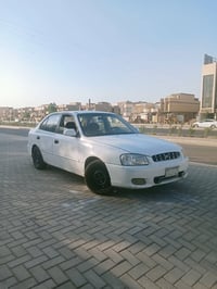 يا الله  سياره للبيع هونداي اكسنت فيرنا موديل 2003 كير محرك خير من الل...
