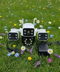 كاميرا • رباعية • دوارة」「٣٦٠ درجة」,