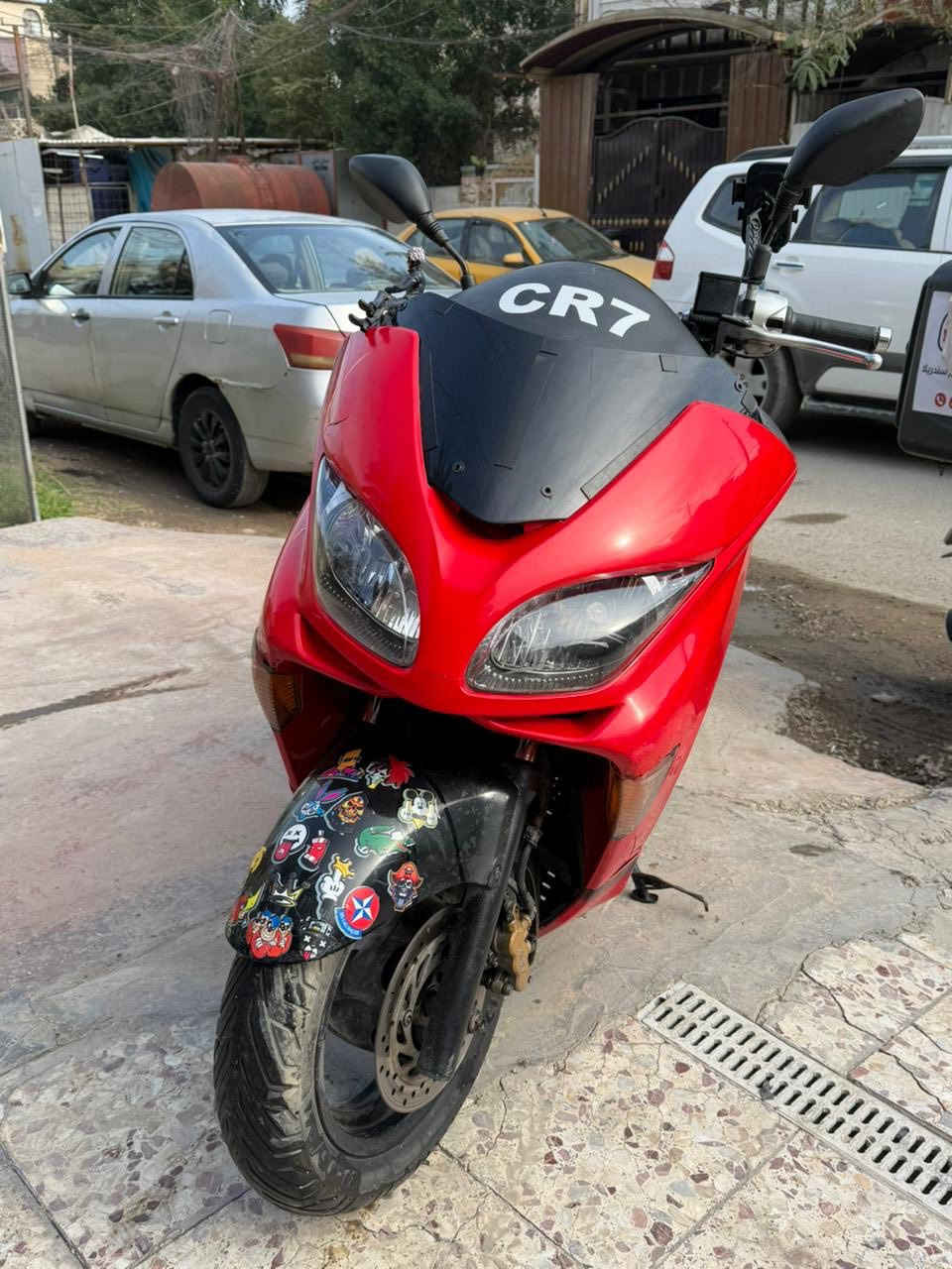 فـورزا 09 كرستال 7 نمر الدراجه نضيفه وعليها ادامه جديده ، سعرها ١٢وبيه مجال مكانها بغداد الشعب ***********
