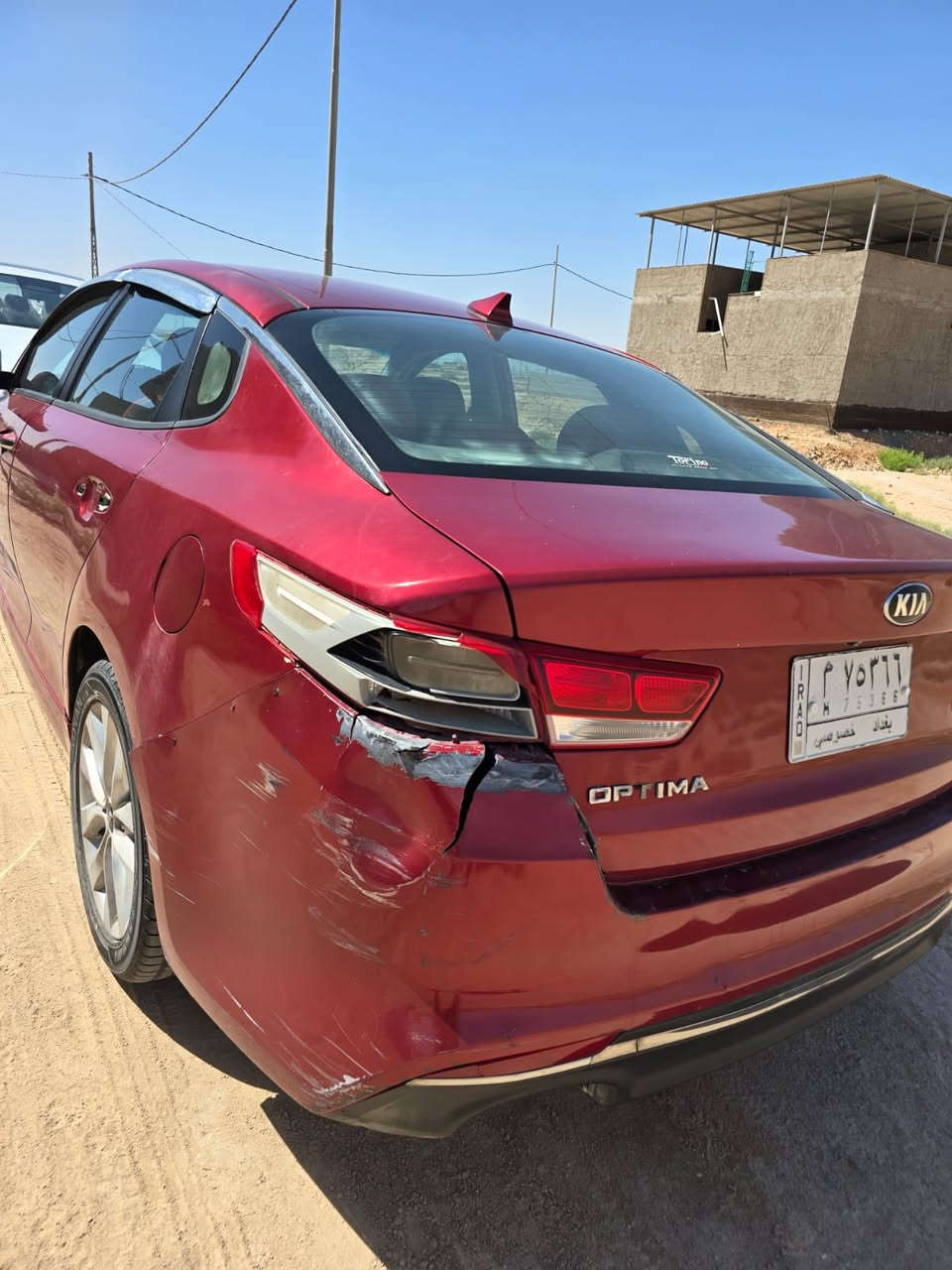 أوبتما موديل ١٧ وارد أمريكي
رقم بغداد شرط التحويل 
٤ قطع صبغ و بيه طخه بالجاملغ الأمامي
 مثل ما موضح بالصوره 
تدفئه كشنات تدفئه ستيرن 
بصمه تشغيل 
كشن كهرباء 
خزن ميموري
مكان السياره نجف
***********
