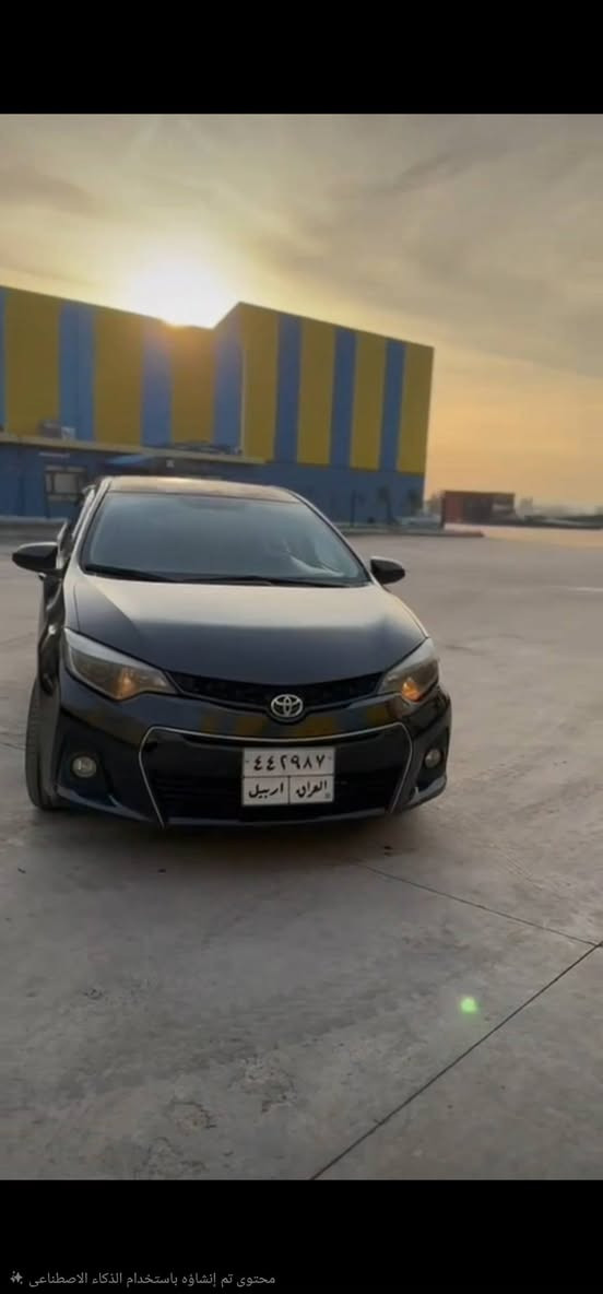 تۆیۆتا کرۆلا 2016 سێ پارجەی پێشی سبوغە بێ ژۆری   8 وەرەقە غەرامەی لەسەرە  گێرو مەکینەو تەبید بەشەرت سەقفی کالبوتەوە مەکینە گەورە *********** أربيل, العراق
