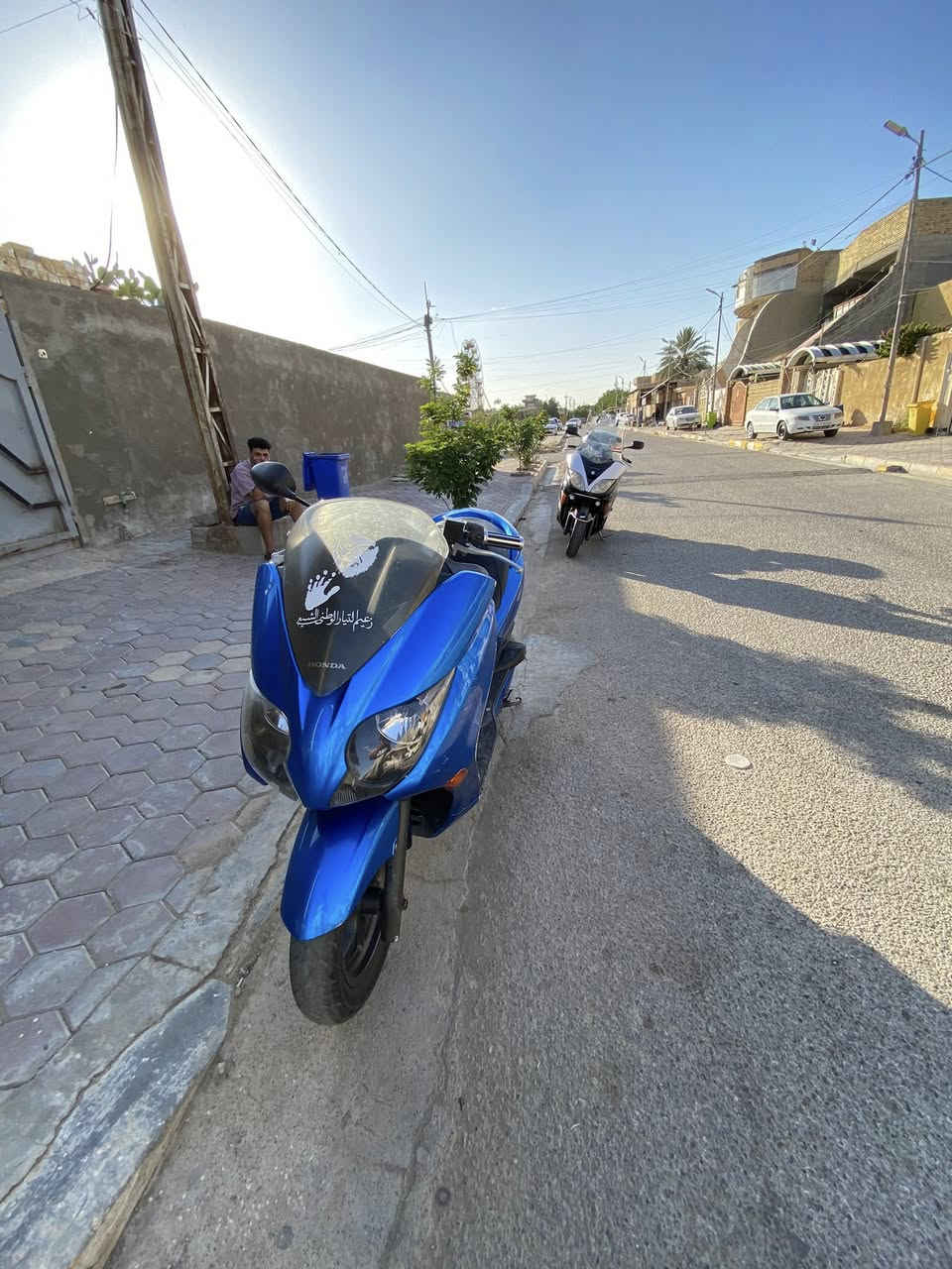 سلام عليكم
فورزه صفر١٠ S7 
الدراجه مكينه كفاله عامه 
نضيفه جداً كفراتها بيها حادث
مكاني كوت
***********
