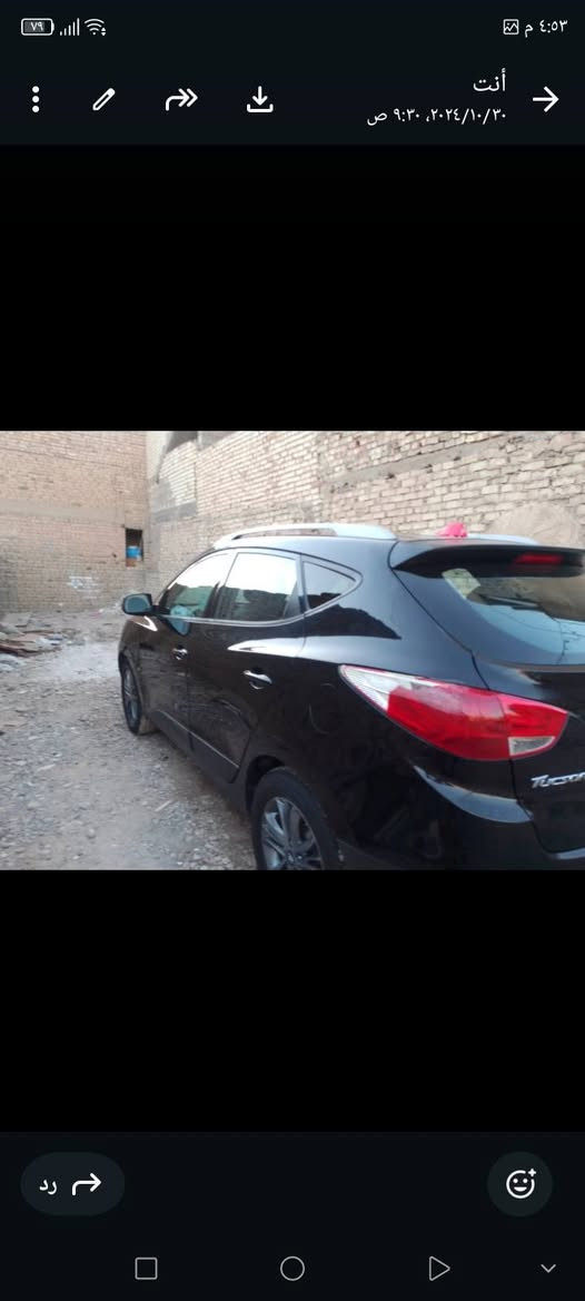 توسان موديل 2015وارد امريكي تحكمات سونار موجود هندبريك بالرجل صدر امامي جديد شاشه وكامره دواره رقم الهاتف ***********السعر120 وبيه مجال

