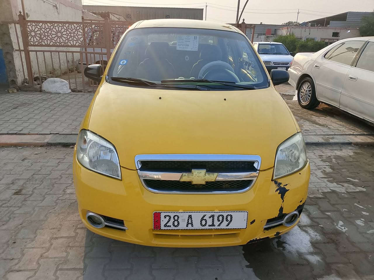 سلام عليكم افيو موديل 2009كيرمكينه حداديه تخم تاير جديد كهربائيات شغاله مكفولة من  الضربه تبريد ثلج عنوان نجف السعر 45وبيه مجال اتصل ***********
