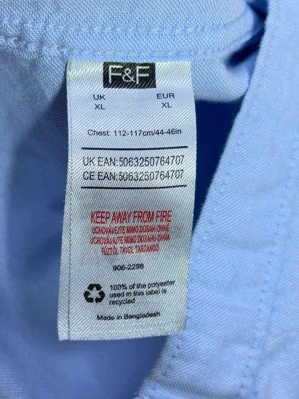 قميص  (F&F)  سوبر كريمً   
قياس   XL

النظافه 💯/💯  

يوجد توصيل 🚚 (بغداد -محافظات )
☎️رقم الهاتف :***********

للحجز -دايركت

