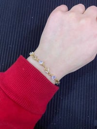 أساور التوليب • أحجار ملونة • خفيفة