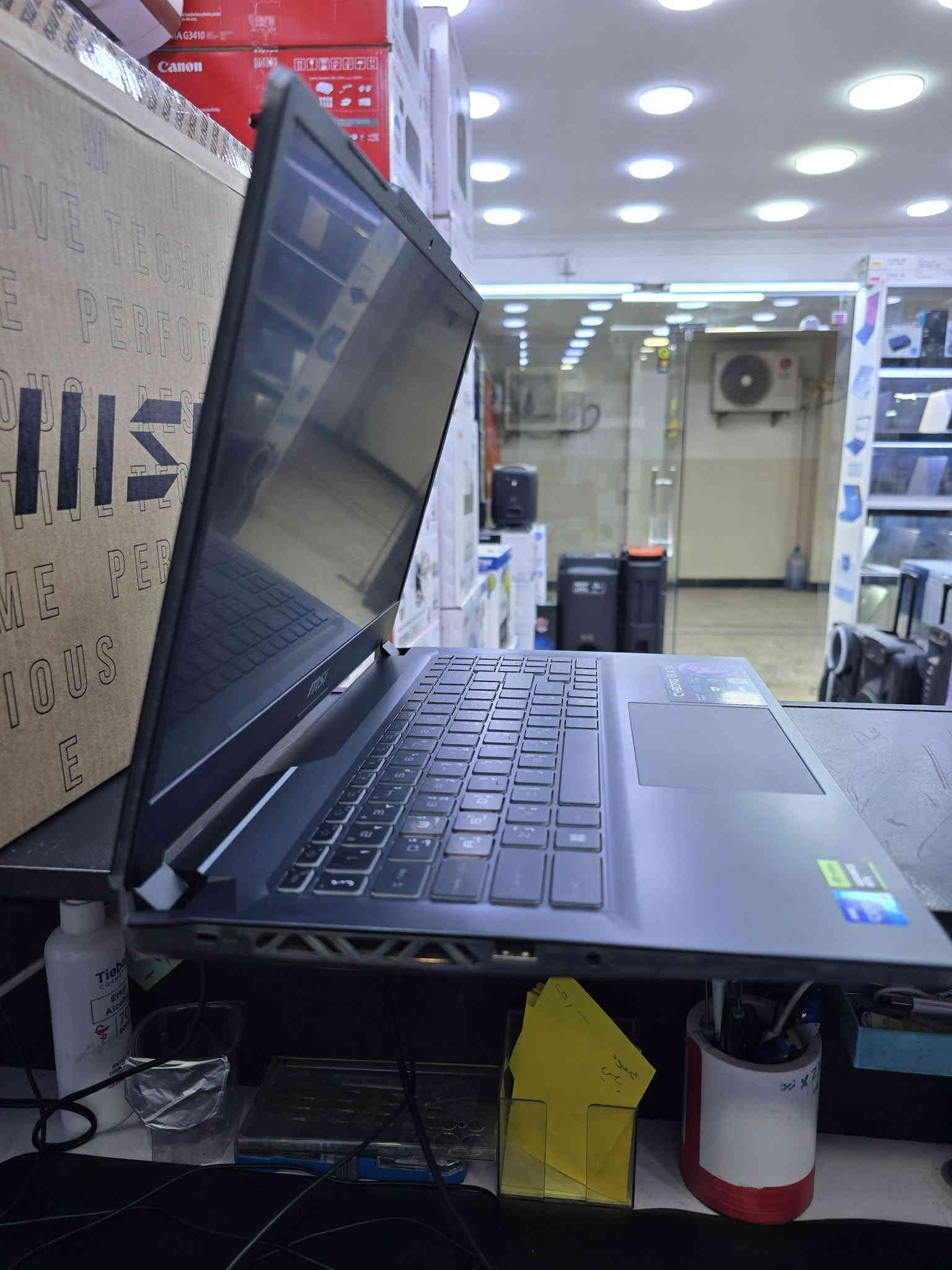 MSI Cyborg 15
Intel Core i7-13620H الجيل (13)
 Ram 16 G DDR5
NVIDIA GeForce RTX 4060 8G
وحدة التخزين  ssd  
NVMe Samsung 1Tb
لابتوب  جديدة مصارلها  اقل الشهرين  بعدها بالضمان 
سعرها مليون و150 الف 
للاستفسار 
***********
