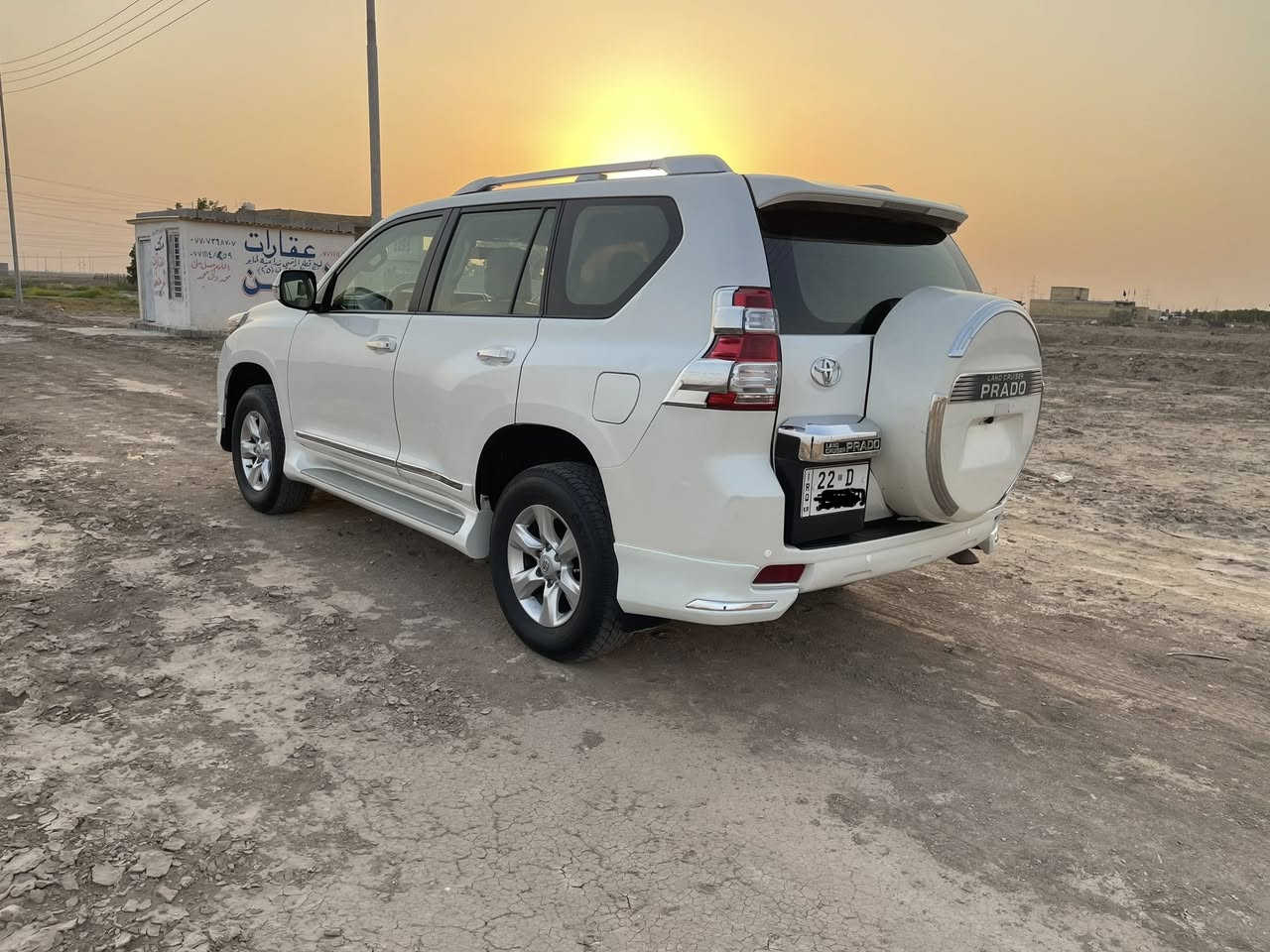 سلام عليكم لاندكروز برادو 2013 رقم اربيل الجديد سنويه ل 28 سونار داخل المنشور قطعتين صبغ بدون ضربه شخوط الباقي كله كفاله محرك 2700 مكفول السعر 240 وبيه مجال ***********
