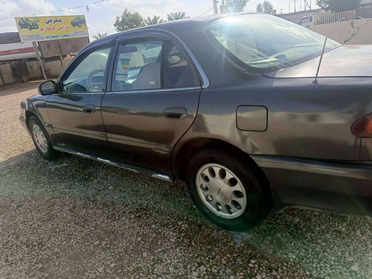 السلام عليكم سياره سوناتا 2 جديده موديل 1994 مصبوقه جماليه بدون حادث كير اوتماتيك محرك مسكر جديد حاويه رقم بغداد تحويل مباشر السعر 43 بيه شويه مجال مكان الخالديه سيطره الناظم ***********
