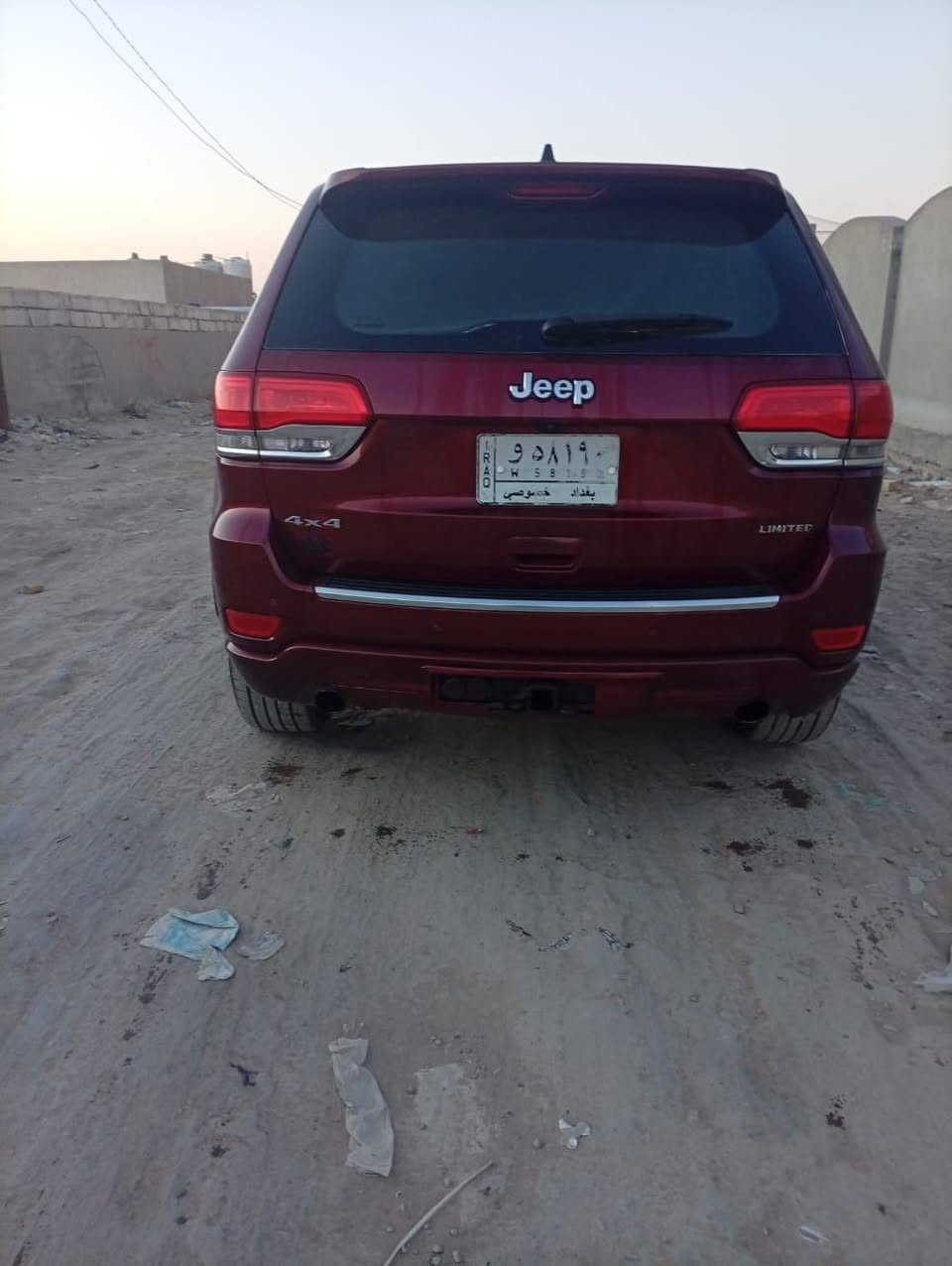 جيب موديل 2017 مسجله 2019 رقم بغداد بأسمي السياره فول الفلول مكينة 8 سلندر السعر 127 مكان السياره حله  
‭ 0787 340 4643
مكلف بالنشر
