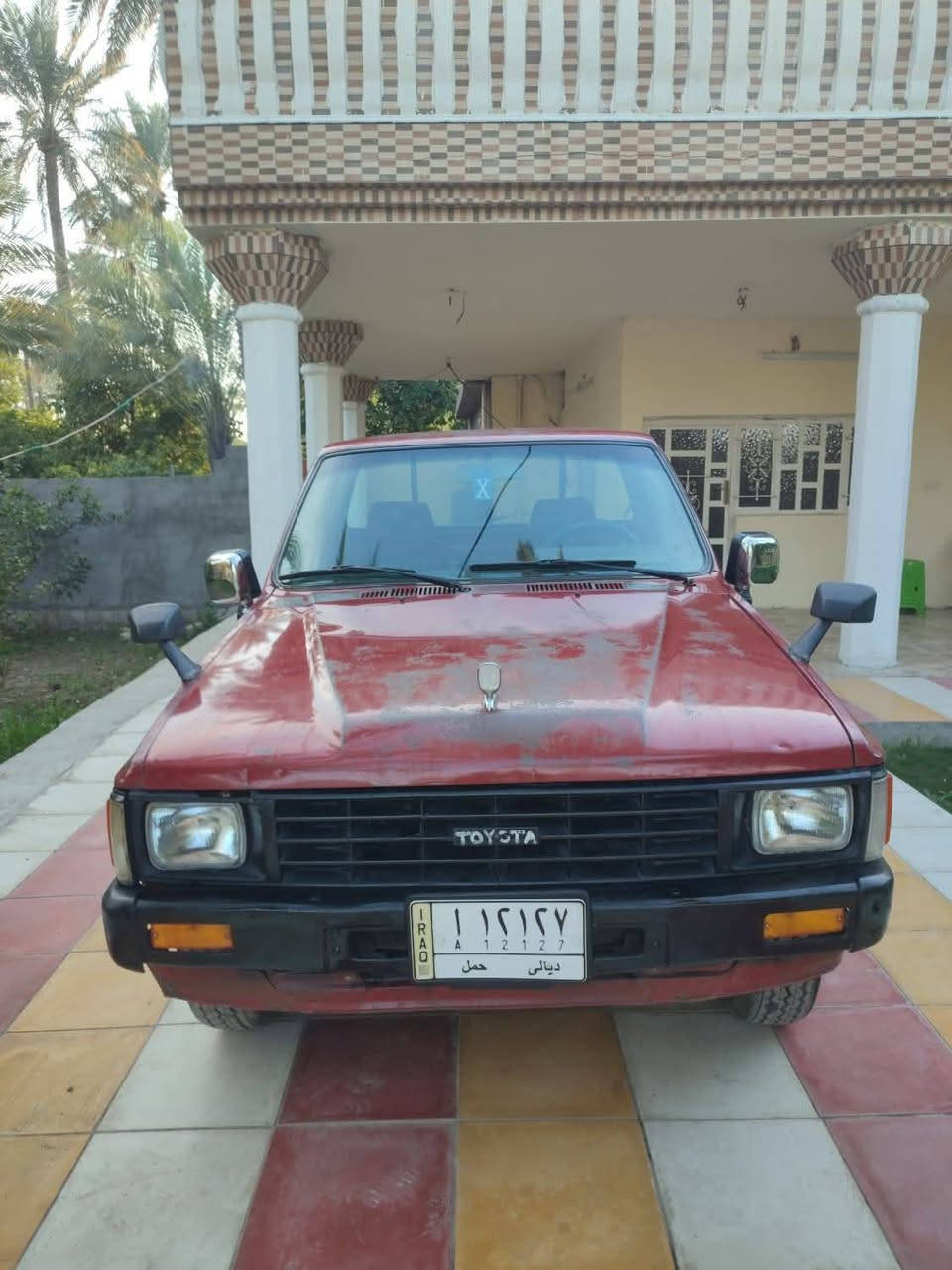 السلام عليكم.  للبيع بيكم ٨٥ رقم ديالى ألماني مشروع وطني السياره بلاديه  محرك مجفت جديد لبلادي  كير اربع نمر اكسل نضيف 
تخم تاير كهربائيات كله كامله السعر ٤٥ورقه وبيه مجال للستفسار  ‎*********** اتصال واتساب 
مكاني بغداد المدائن
